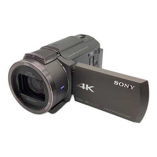 SONY デジタル4Kビデオカメラ 857万画素 内蔵メモリー (64GB) SDカード SDHCカード SDXCカード MS PRO Duo MS PRO-HG Duo MS XC-HG Duo FDR-AX45 3045627