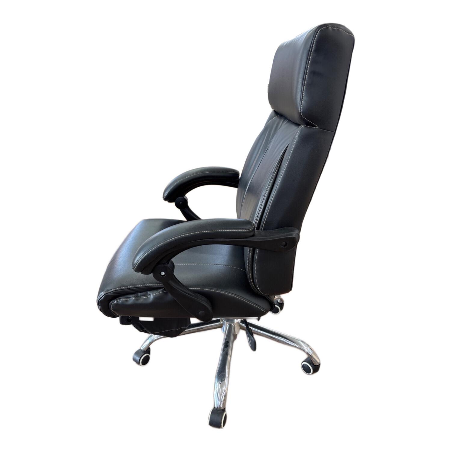 オフィスチェア ブラック フットレスト付き｜トレファクONLINE