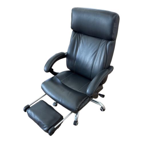 オフィスチェア ブラック フットレスト付き｜トレファクONLINE