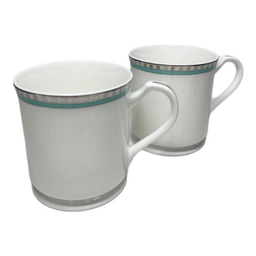 TIFFANY & Co. (ティファニー) マグカップ プラチナブルー 2Pセット