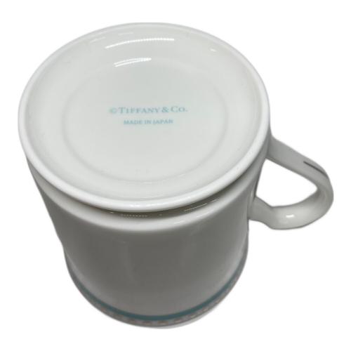 TIFFANY & Co. (ティファニー) マグカップ プラチナブルー 2Pセット