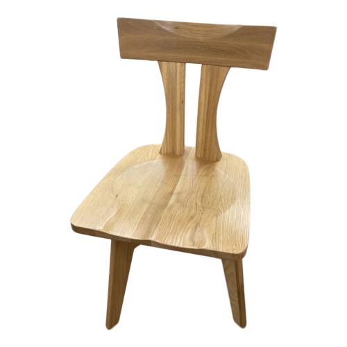 木創庵 回転イス ナチュラル 1人掛け タモ無垢材