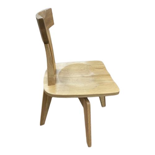 木創庵 回転イス ナチュラル 1人掛け タモ無垢材