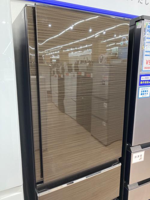 MITSUBISHI (ミツビシ) 3ドア冷蔵庫 92 MR-CX37F-BR 2021年製 365L クリーニング済