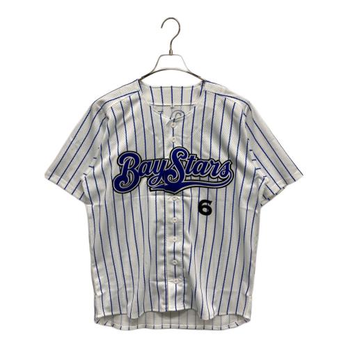 横浜DeNAベイスターズ (ヨコハマディーエヌエーベイスターズ) 応援グッズ ホワイト×ブルー サイズ:L 未使用品