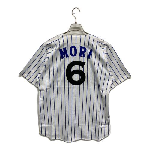 横浜DeNAベイスターズ (ヨコハマディーエヌエーベイスターズ) 応援グッズ ホワイト×ブルー サイズ:L 未使用品