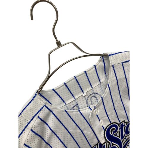 横浜DeNAベイスターズ (ヨコハマディーエヌエーベイスターズ) 応援グッズ ホワイト×ブルー サイズ:L 未使用品