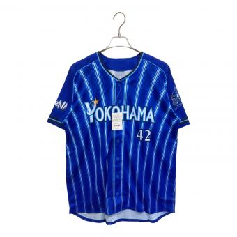 横浜DeNAベイスターズ (ヨコハマディーエヌエーベイスターズ) ハイクオリティ‐レプリカユニフォーム Lサイズ ホワイト×ブルー 【42】石川