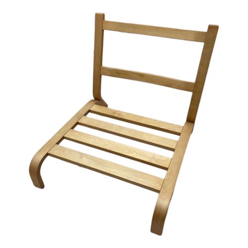 one's 1人掛けソファー ベージュ アームレス ロータイプ