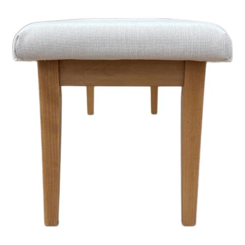 ニトリ ベンチ ホワイト×ナチュラル ライセンス120