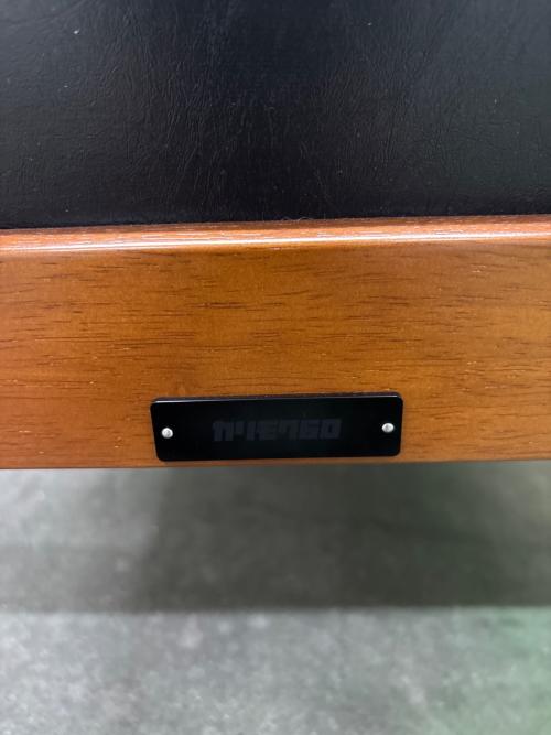 カリモク60 (カリモクロクジュウ) Ｋチェア スタンダードブラック 27 2シーター W36173BW 合皮