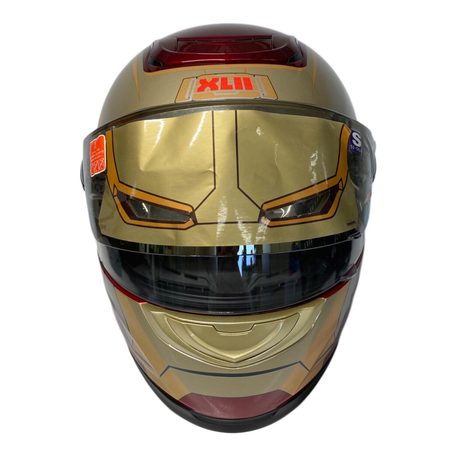 OGK (オージーケ) フルフェイス SIZE S アイアンマンカラー PSCマーク