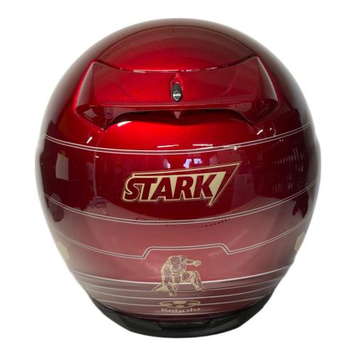 OGK (オージーケ) フルフェイス SIZE S アイアンマンカラー PSCマーク(バイク用ヘルメット)有