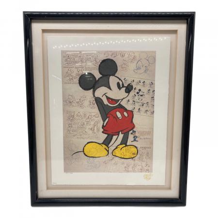 ミッキーマウス　生誕70周年記念アートフレーム　シリアルナンバー入り アートフレーム ミッキーマウス生誕70周年記念 シリアルナンバー入り