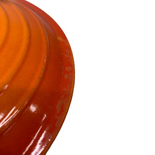 LE CREUSET (ルクルーゼ) 片手鍋 18cm オレンジ シグニチャーココット・ロンド