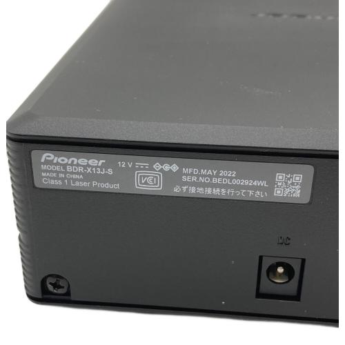 Pioneer (パイオニア) ブルーレイドライブ BDR-X13J-S