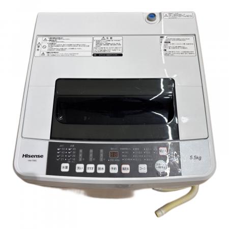 Hisense (ハイセンス) 全自動洗濯機 HW-T55C 2018年製 ※キズ有