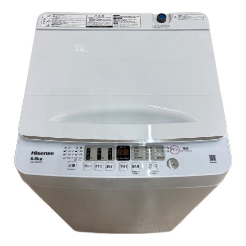 Hisense (ハイセンス) 全自動洗濯機 HW-55E2W 2023年製 203