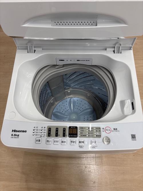 Hisense (ハイセンス) 全自動洗濯機 HW-55E2W 2023年製 203