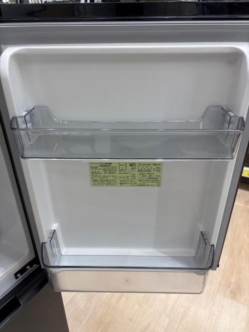 SHARP (シャープ) 2ドア冷蔵庫 SJ-D15J-H 2023年製 152L