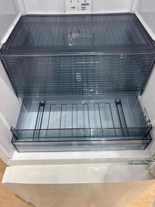 SHARP (シャープ) 冷蔵庫 SJ-PD31K-W 2023年製 310Ｌ