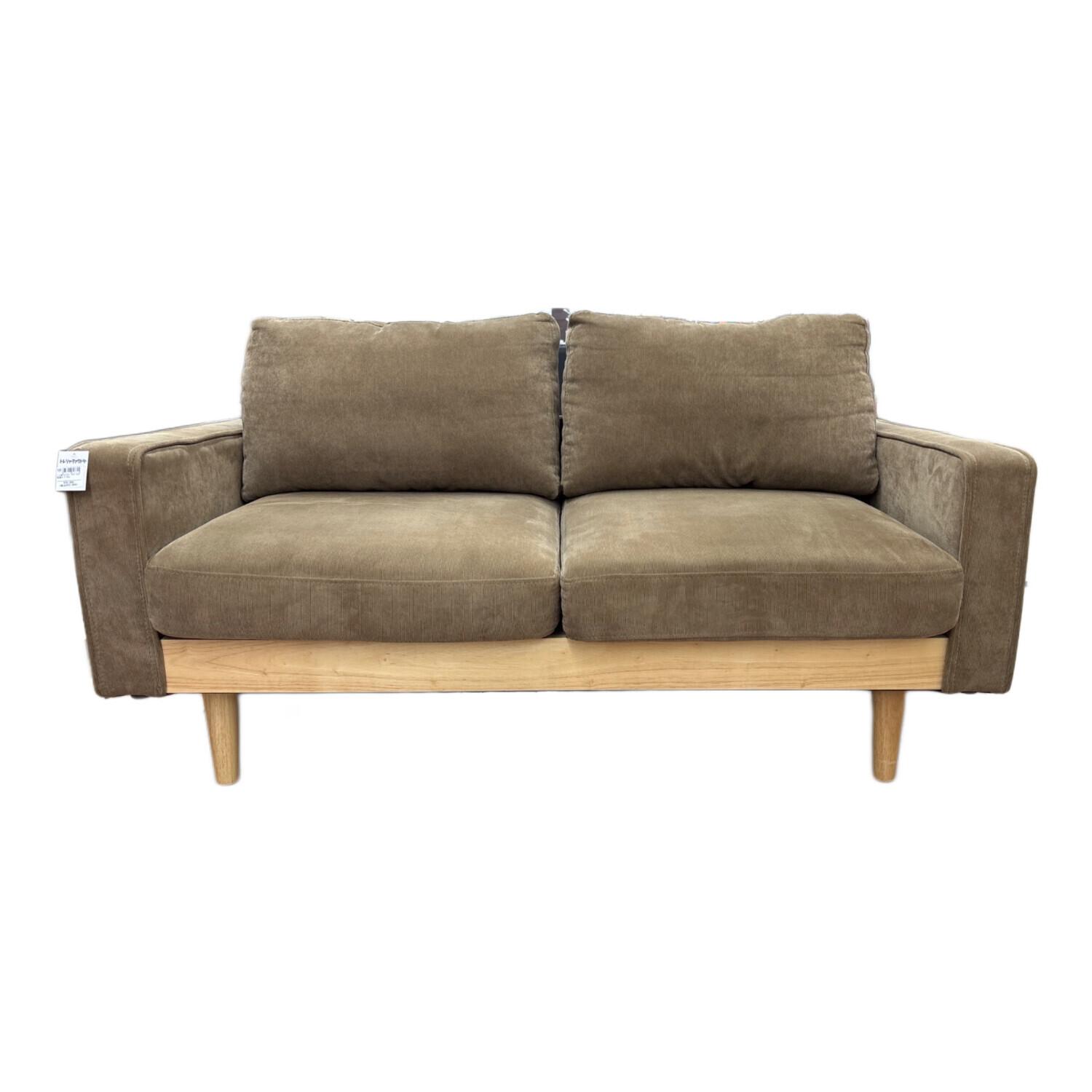 2人掛けソファー ブラウン｜トレファクONLINE