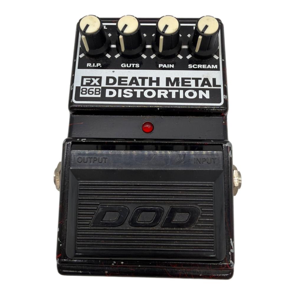 貴重 DOD FX86B DEATHL ハイゲイン系 ディストーション 貴重 DOD FX86B DEATHL ハイゲイン系 ディストーション