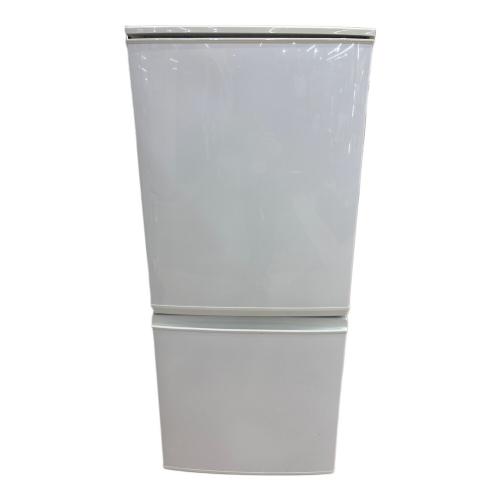 SHARP (シャープ) 2ドア冷蔵庫 SJ-D14A-W 2015年製 137L