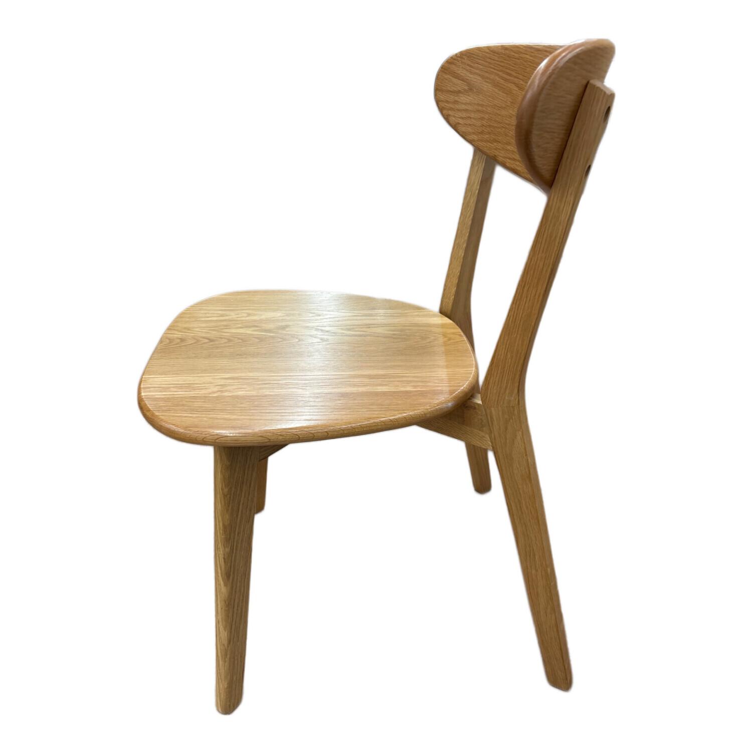 大川家具 (オオカワカグ) ダイニングチェアー ナチュラル リバー