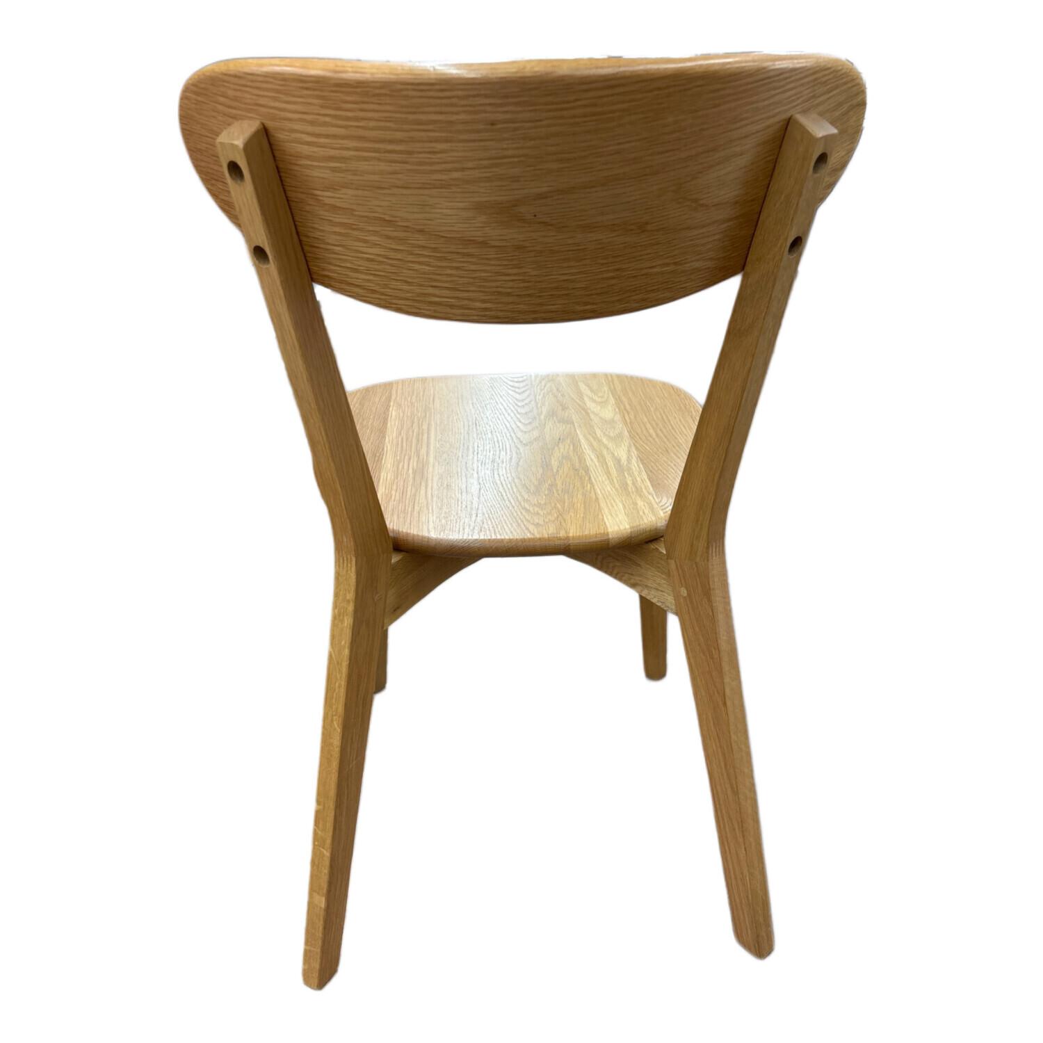 大川家具 (オオカワカグ) ダイニングチェアー ナチュラル リバー