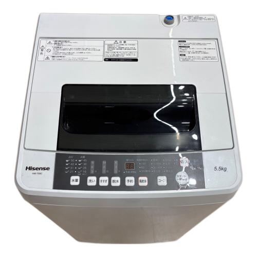 Hisense (ハイセンス) 全自動洗濯機 HW-T55C 2019年製 330