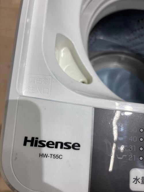 Hisense (ハイセンス) 全自動洗濯機 HW-T55C 2019年製 330