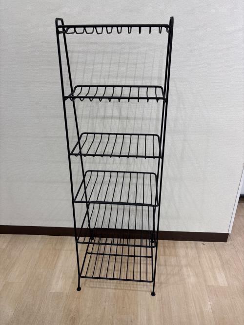 UNICO (ウニコ) アイアンシェルフ 184 ブラック STELLA