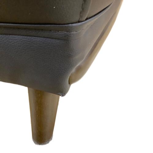 3人掛けソファー ダークブラウン