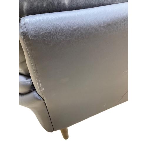 3人掛けソファー ダークブラウン