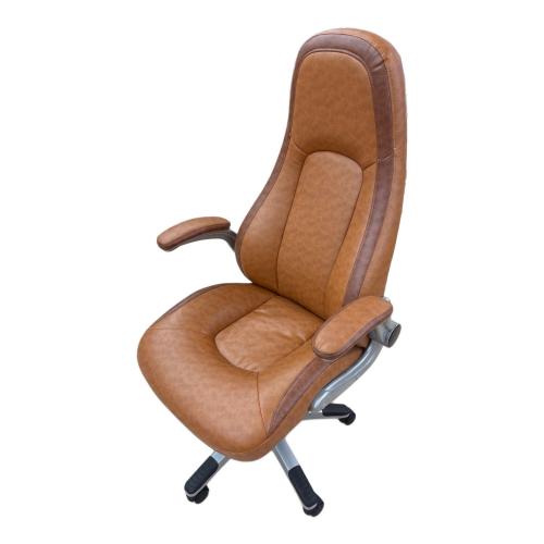 オフィスチェア ブラウン