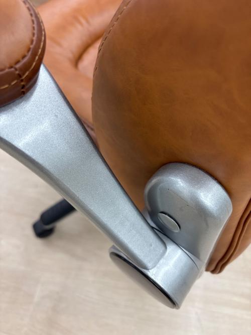 オフィスチェア ブラウン