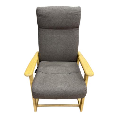 リクライニングチェアー ブラウン×ナチュラル