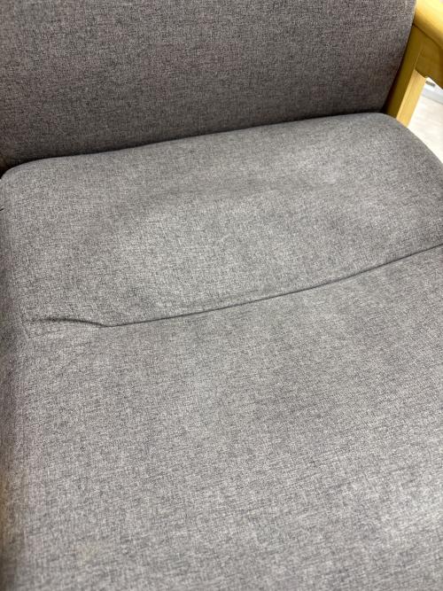 リクライニングチェアー ブラウン×ナチュラル