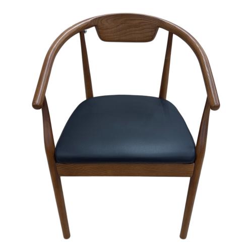 サン ダイニングチェアー ブラック×ブラウン