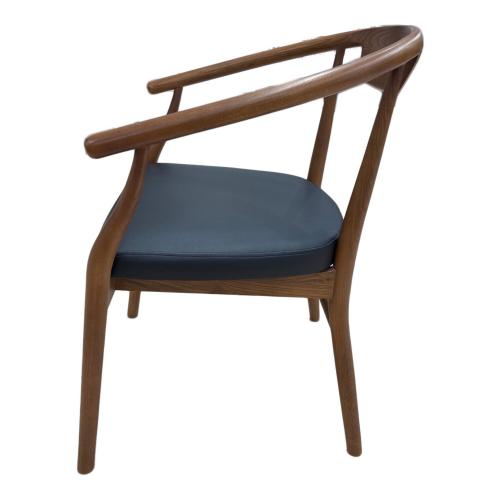 サン ダイニングチェアー ブラック×ブラウン