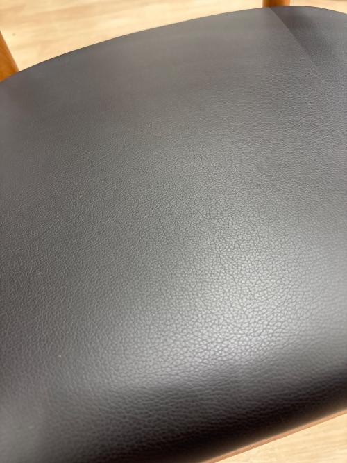 サン ダイニングチェアー ブラック×ブラウン