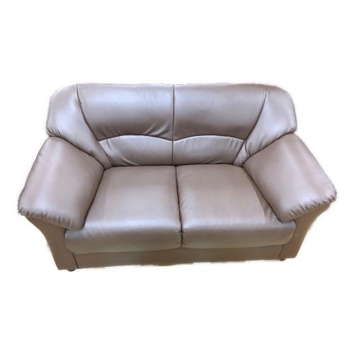 2人掛けソファー ブラウン