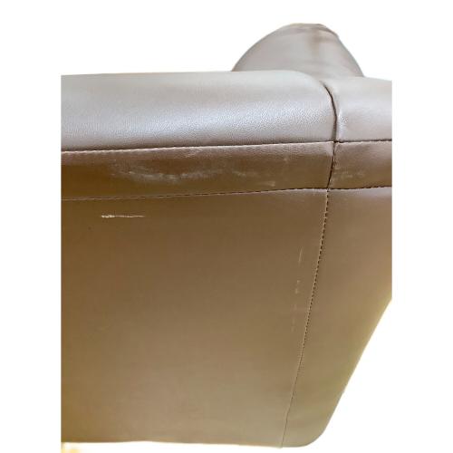 2人掛けソファー ブラウン