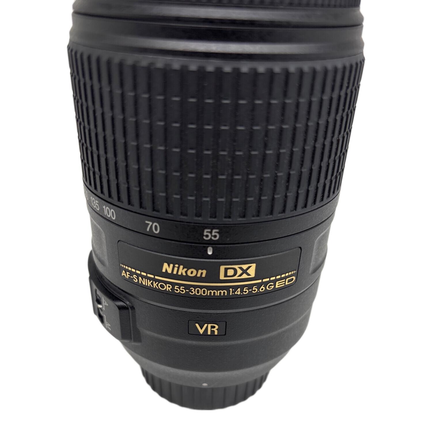 レンズ(ズーム) Nikon 55-300mm Nikon (ニコン) ズームレンズ AF-S NIKKOR 55-300mm 1:4.5-5.6G