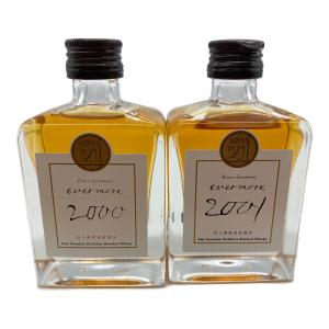 麒麟麦酒株式会社 evernmore ウィスキー 2000-2001 試飲セット 600ml