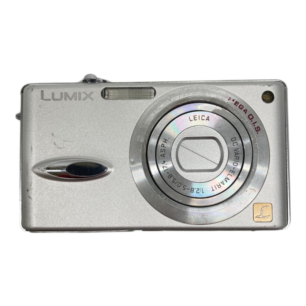 【美品】Panasonic DMC-FX8 デジカメ バッテリー シルバー パナソニック DMC-FX8-S LUMIX