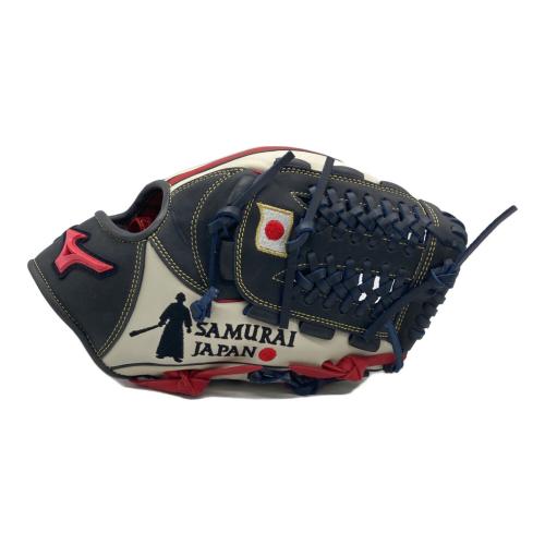 MIZUNO (ミズノ) 侍ジャパン WBC日本代表モデル 軟式グローブ ブラック×ホワイト