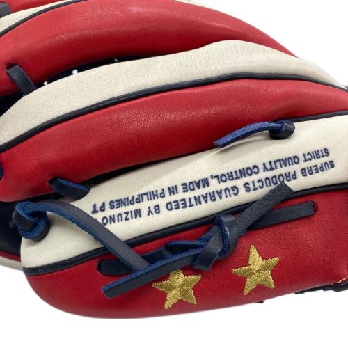 MIZUNO (ミズノ) 侍ジャパン WBC日本代表モデル 軟式グローブ ブラック×ホワイト