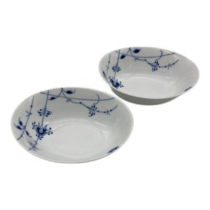 ROYAL COPENHAGEN (ロイヤル・コペンハーゲン) オーバルボウル ブルーパルメッテ